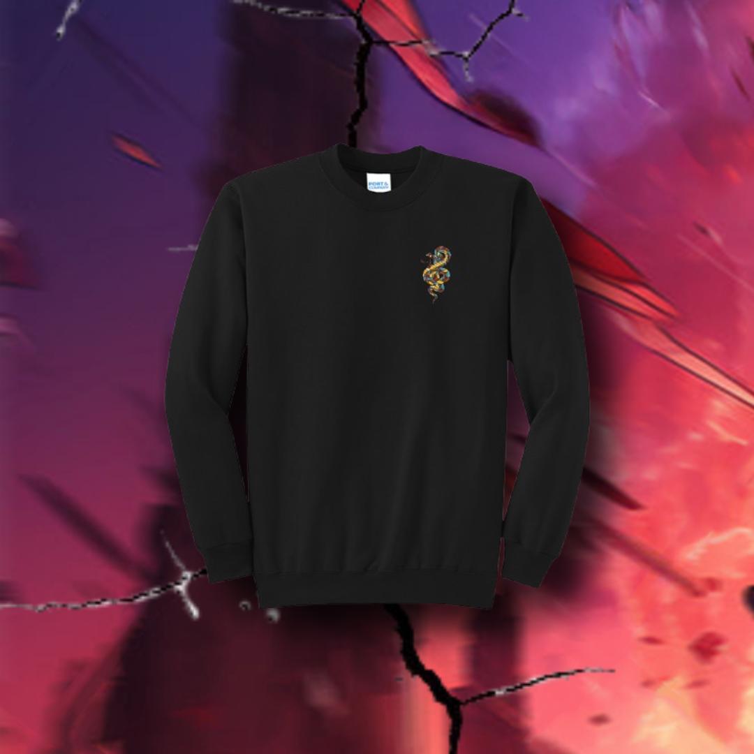 "Never Trust A Snake" Crewneck